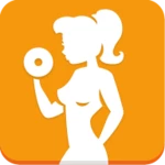 Logo of Fitness with dumbbells android Application 